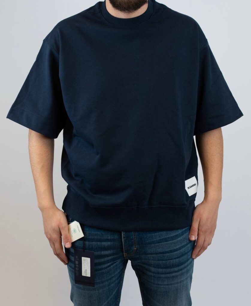 Jil Sander t-shirt blauw