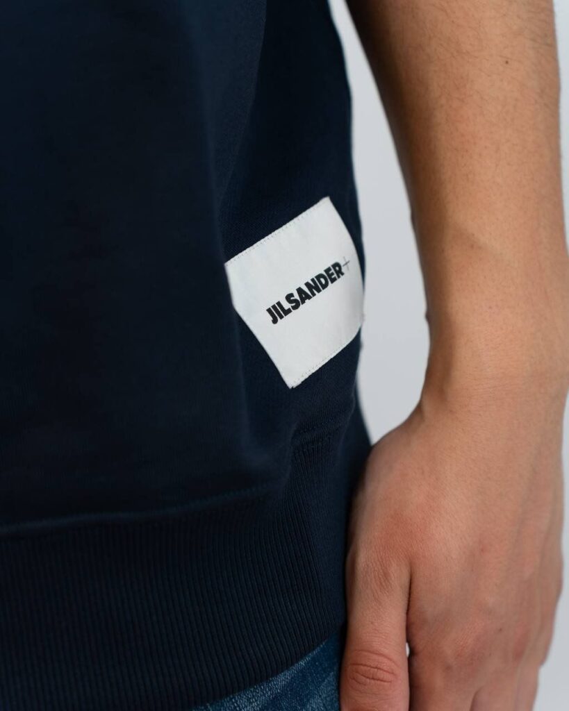 Jil Sander t-shirt blauw
