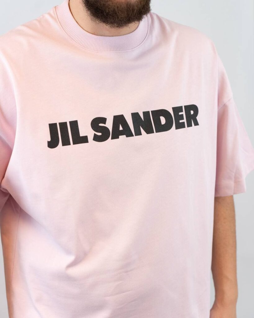 Jil Sander t-shirt roze