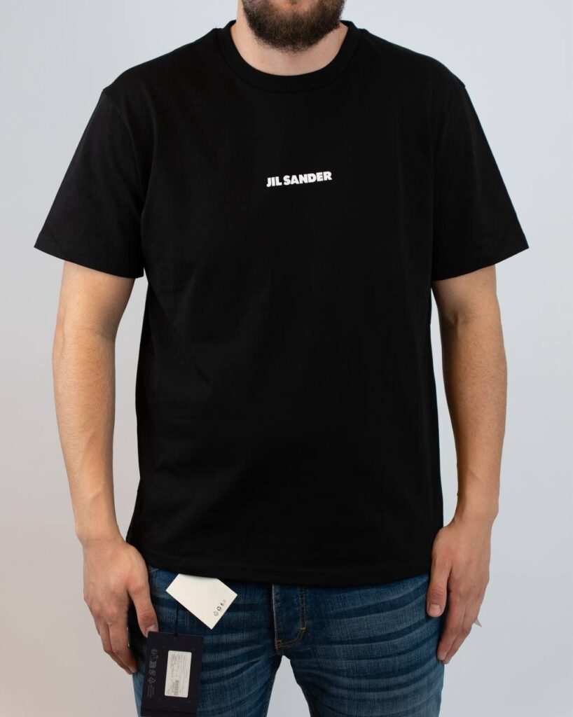Jil Sander t-shirt zwart