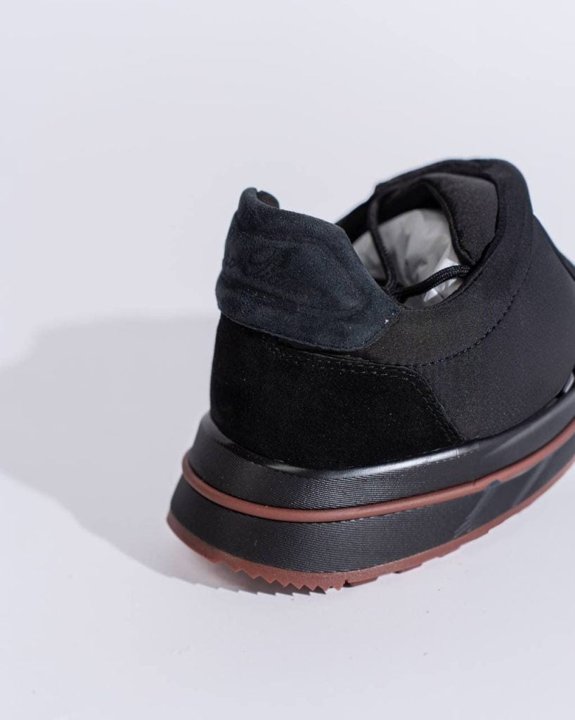 loro piana black sneakers