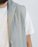 loro piana bodywarmer grijs