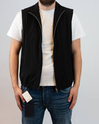 loro piana bodywarmer zwart