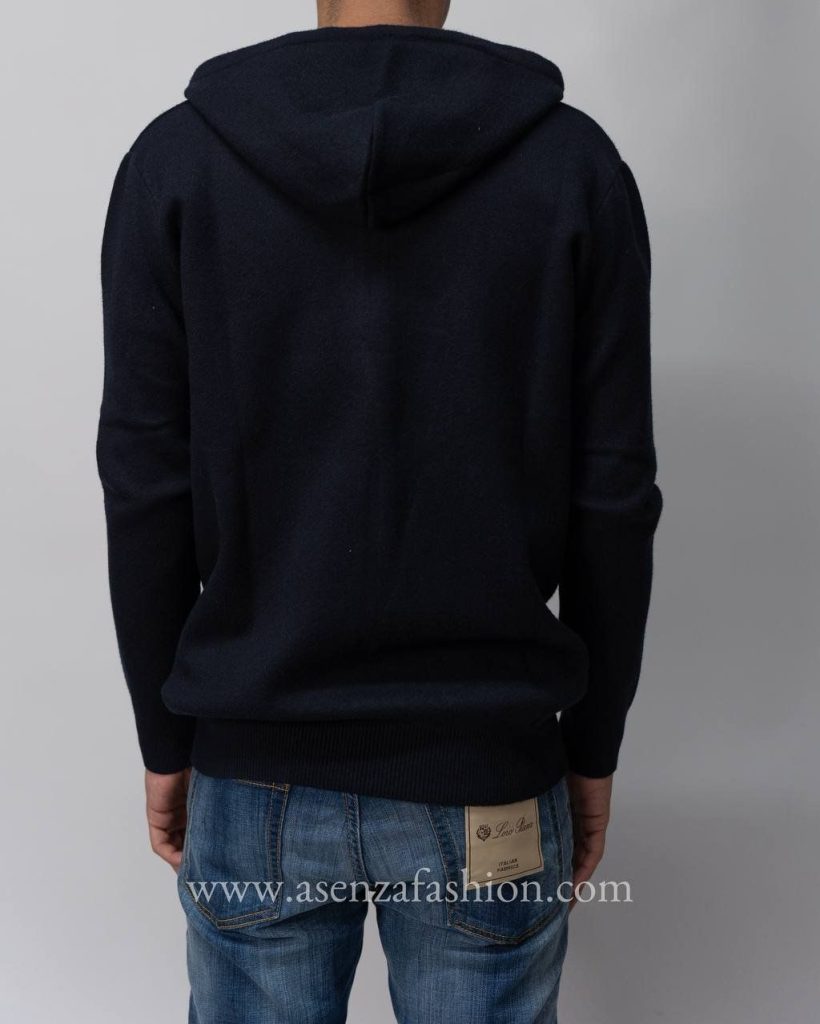 loro piana vest donkerblauw