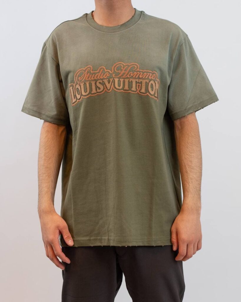louis vuitton t-shirt groen
