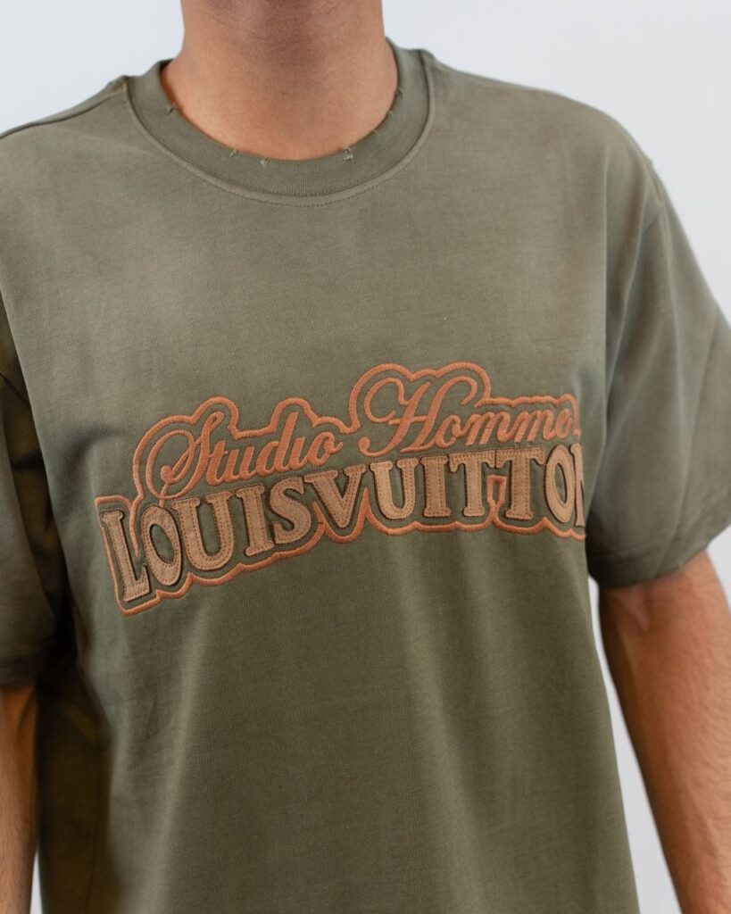 louis vuitton t-shirt groen