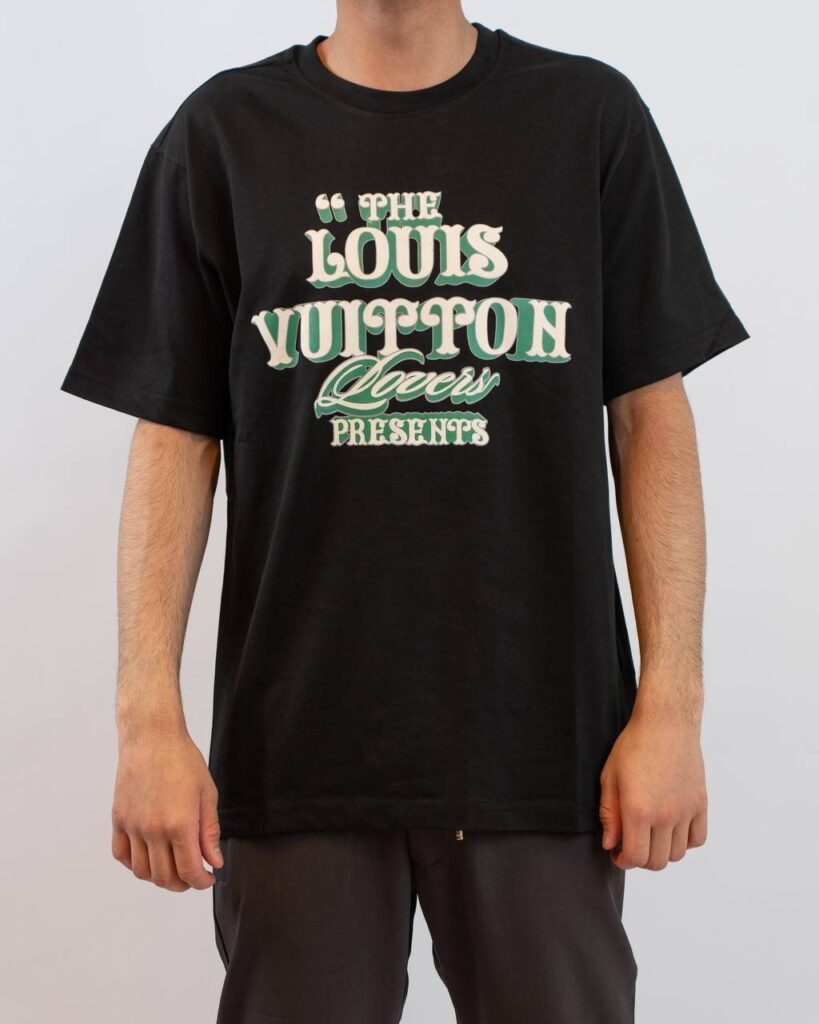 louis vuitton t-shirt zwart