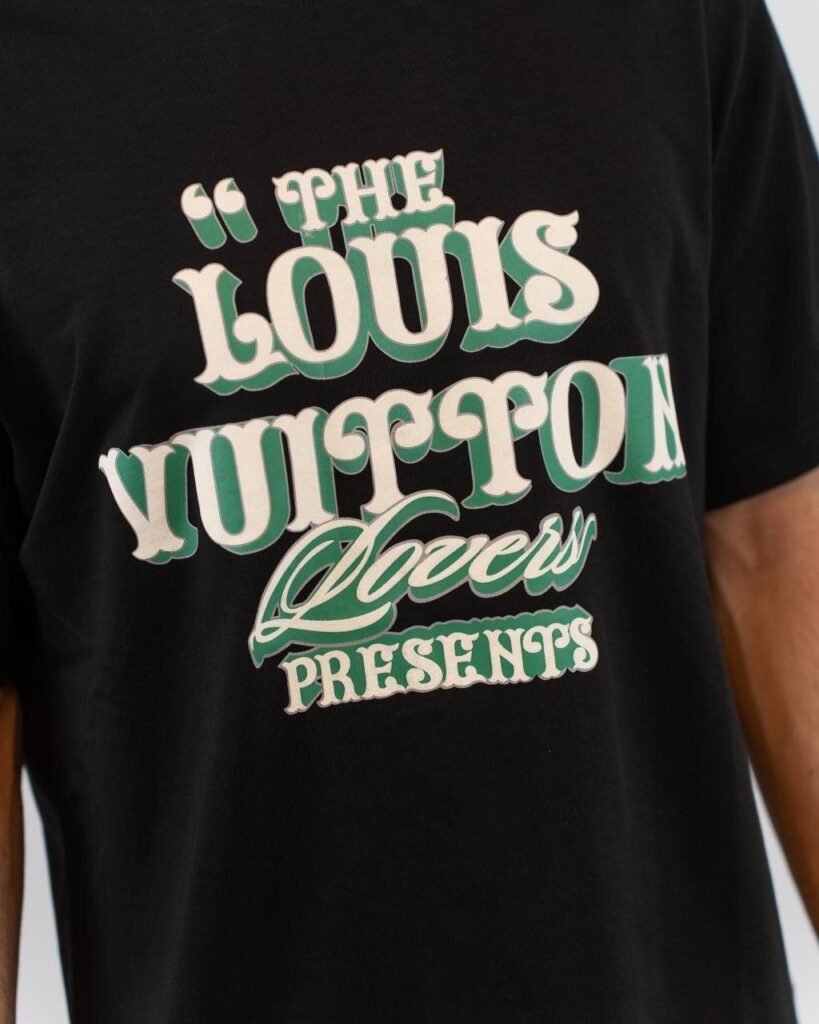 louis vuitton t-shirt zwart