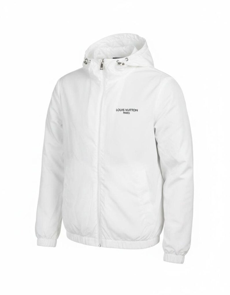louis vuitton zomerjas dubbelzijdige wit