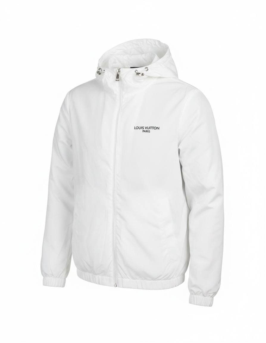 louis vuitton zomerjas dubbelzijdige wit