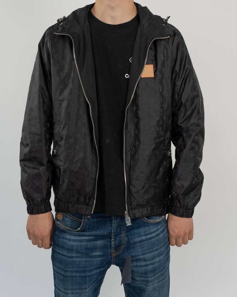 louis vuitton zomerjas dubbelzijdige