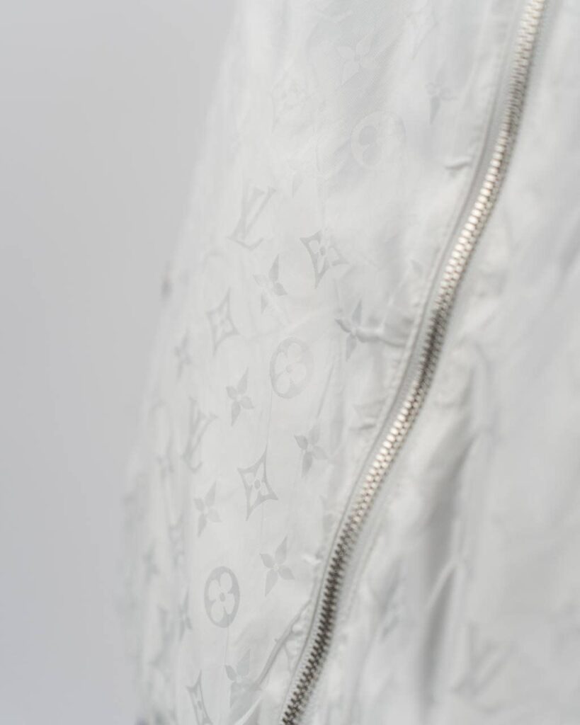 louis vuitton zomerjas dubbelzijdige wit
