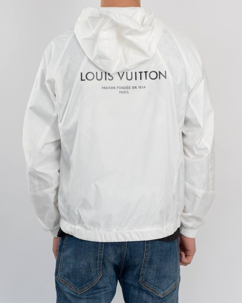 louis vuitton zomerjas wit