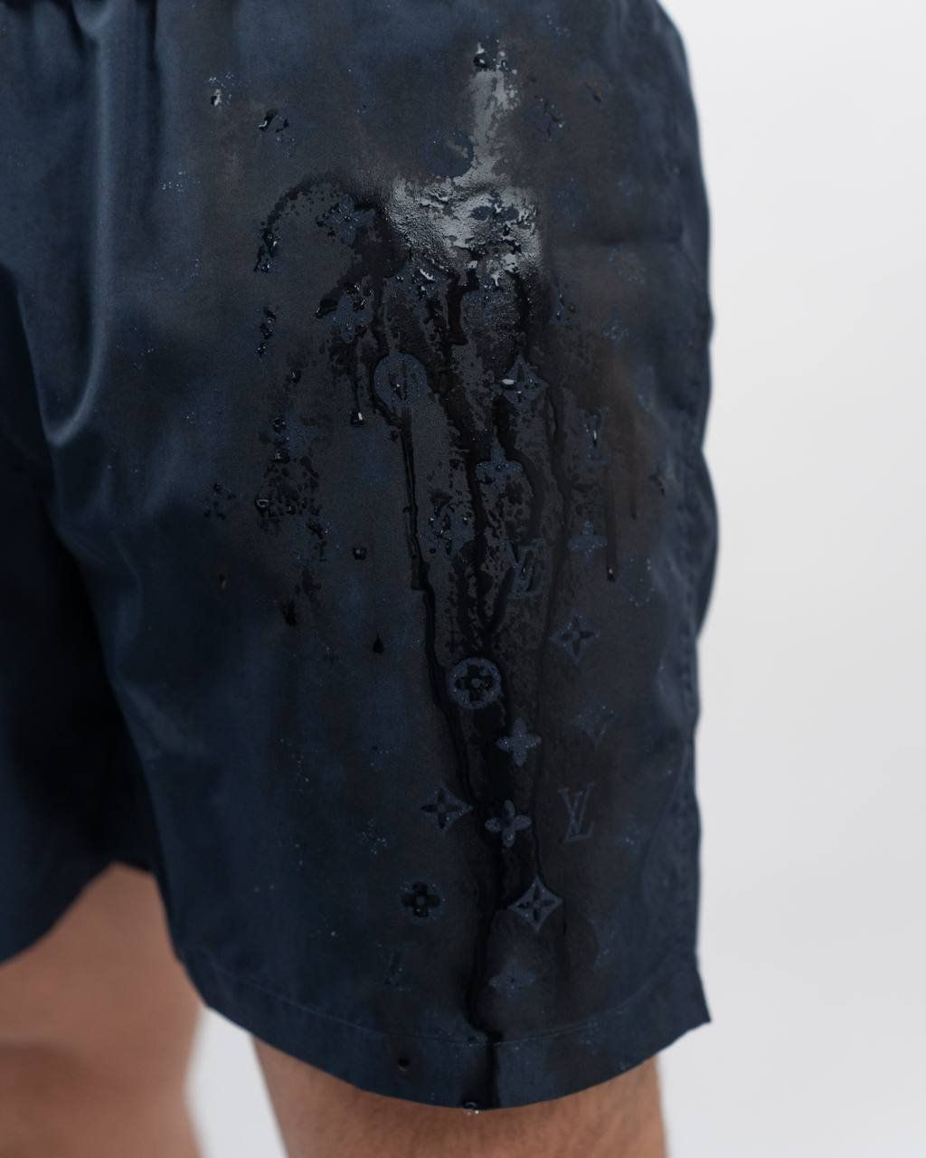 louis vuitton zwembroek blauw