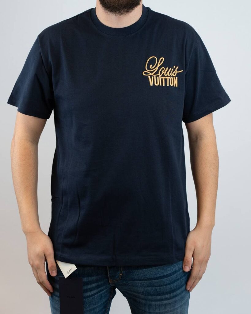 Lv t-shirt blauw