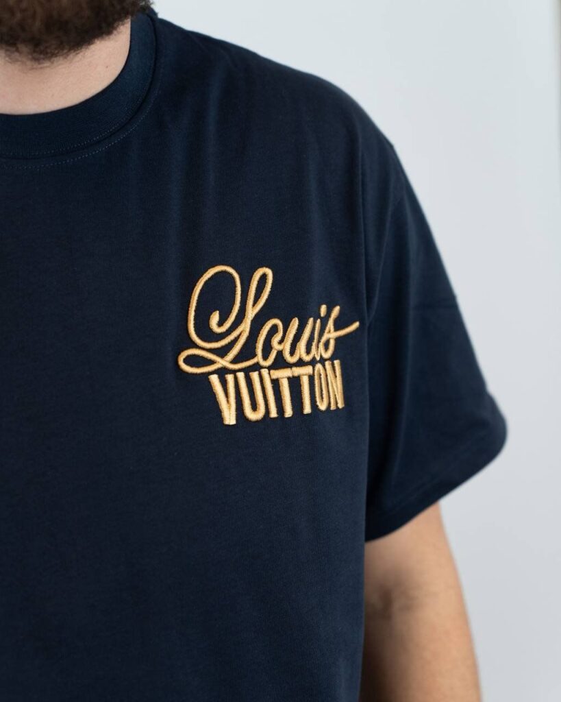 Lv t-shirt blauw
