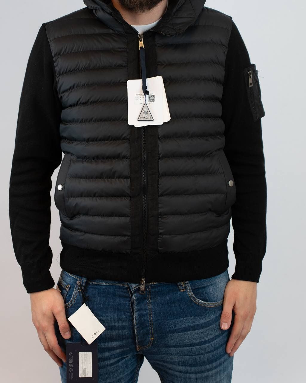 Moncler jas zwart