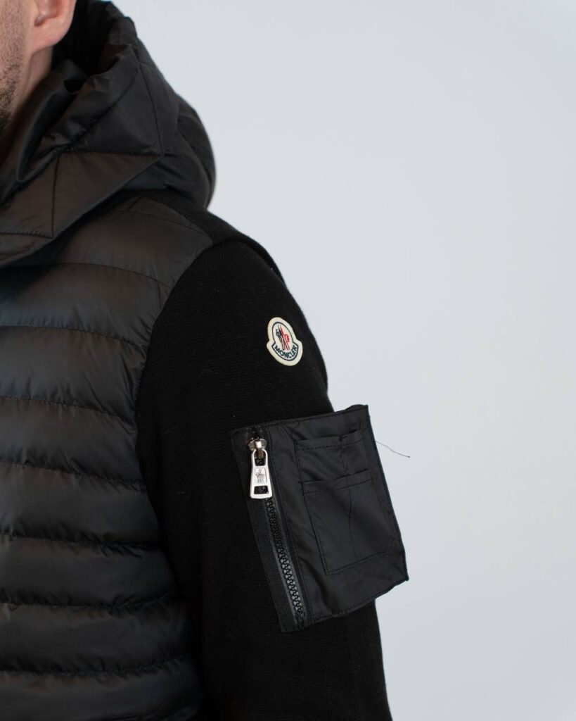 Moncler jas zwart