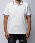 Moncler polo wit