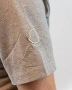 Moncler t-shirt grijs
