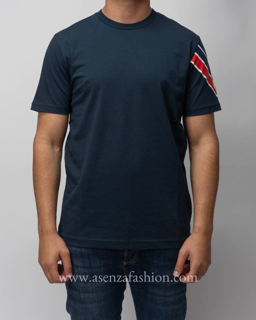 Moncler t shirt blauw