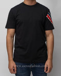 Moncler t shirt zwart