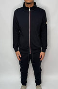 Moncler trainingspak blauw
