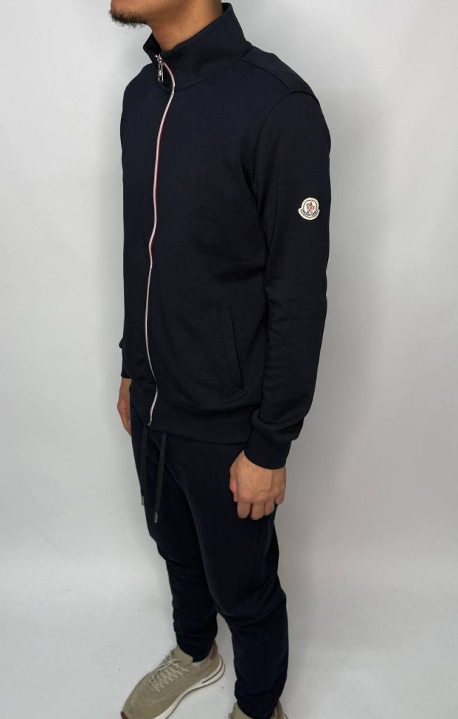 Moncler trainingspak blauw