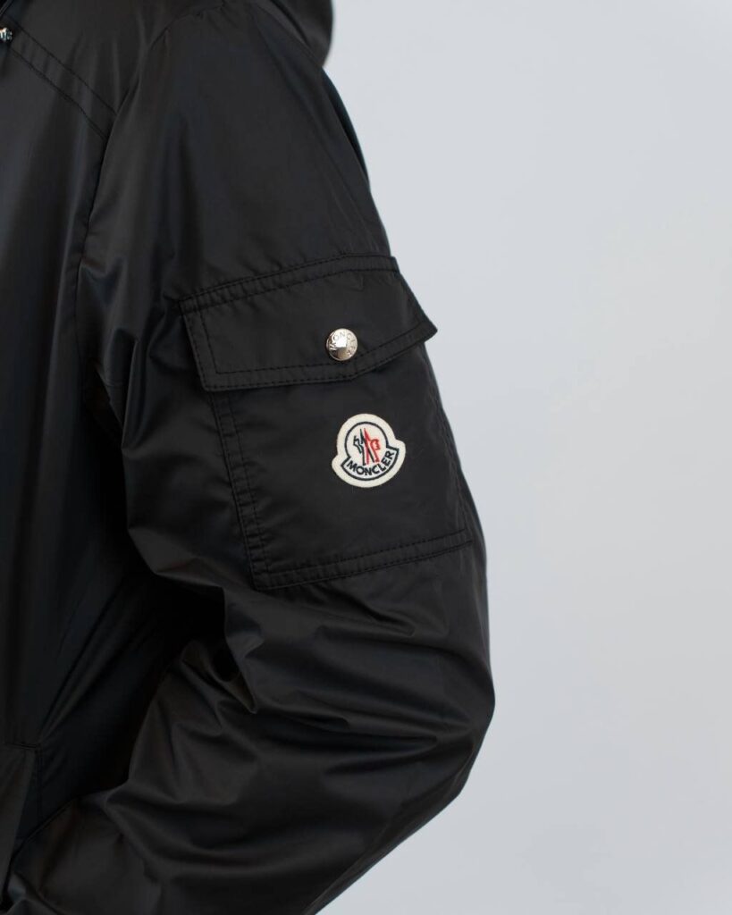 Moncler zomer jas zwart