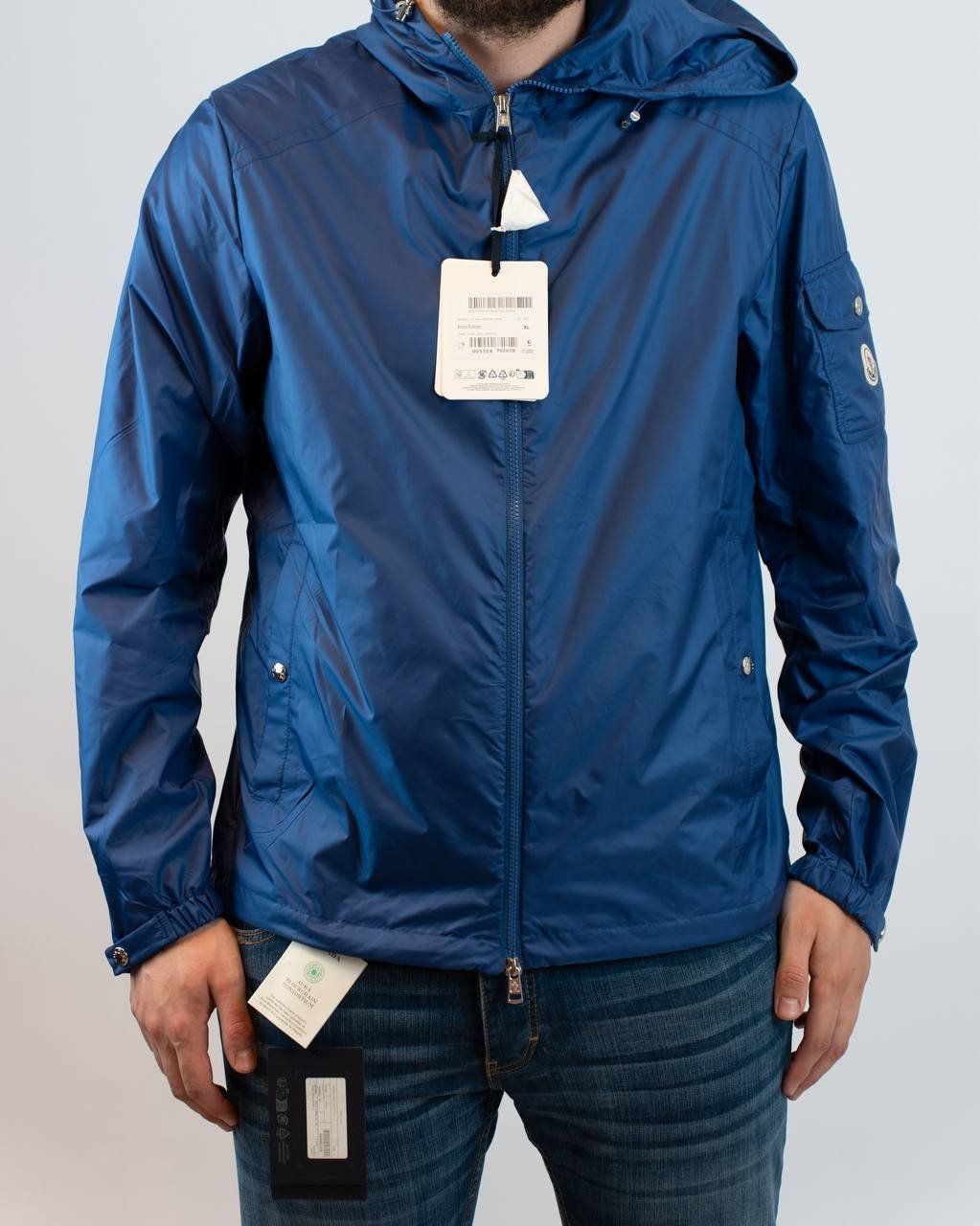 Moncler Zomerjas blauw