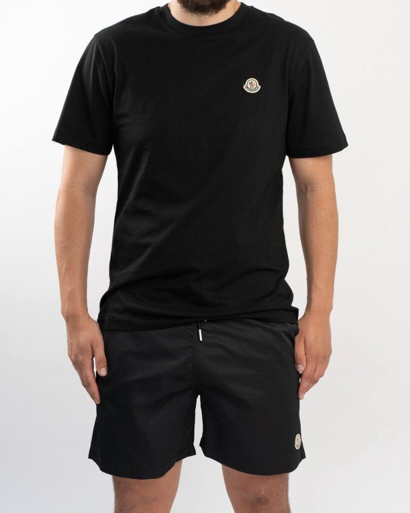 Moncler zwembroek zwart