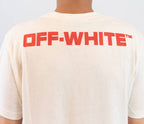 Off white t-shirt wit