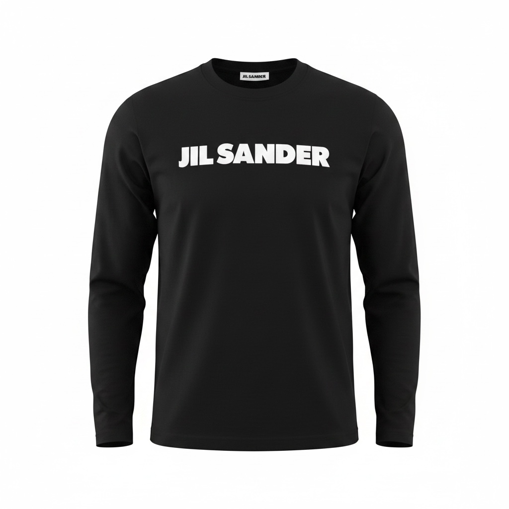 jil sander long sleeve zwart