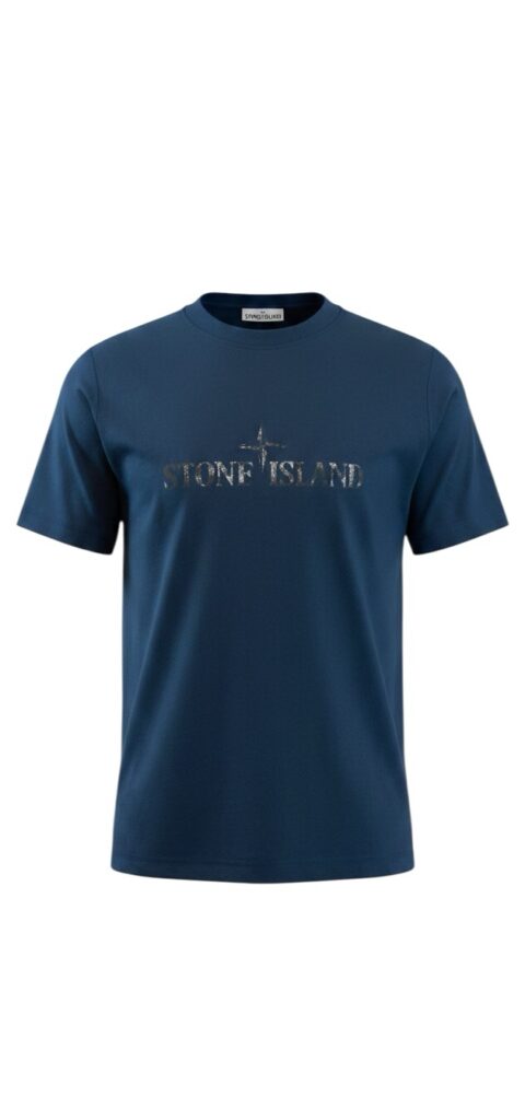 Stone island t-shirt blauw