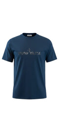 Stone island t-shirt blauw