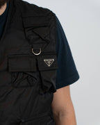 Prada bodywarmer zwart