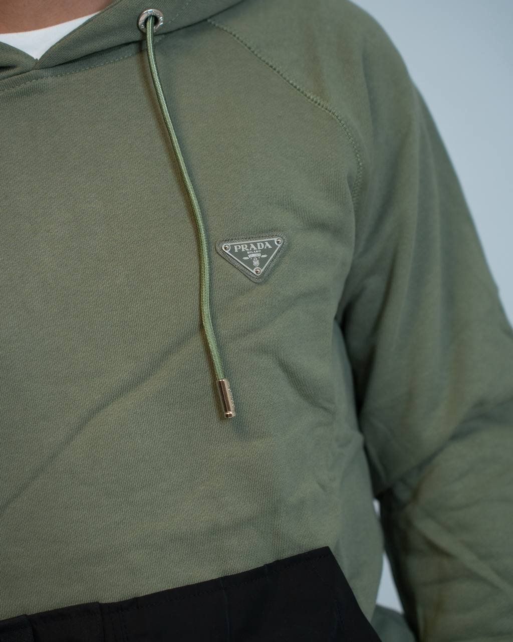 Prada hoodie groen