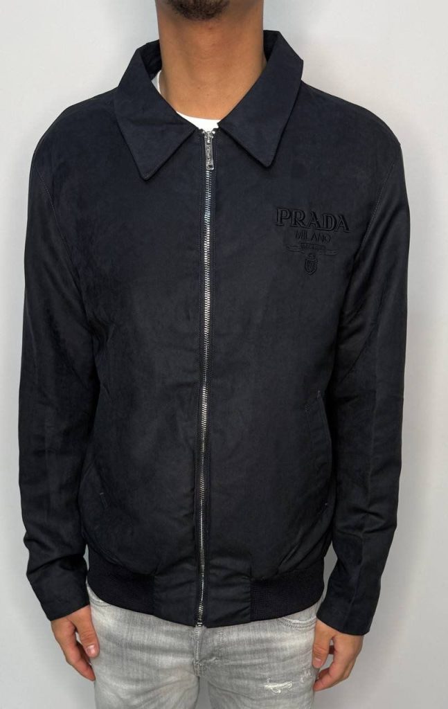 Prada jas blauw