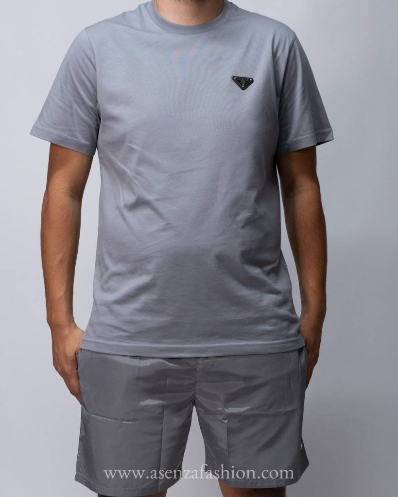 Prada shirt grijs