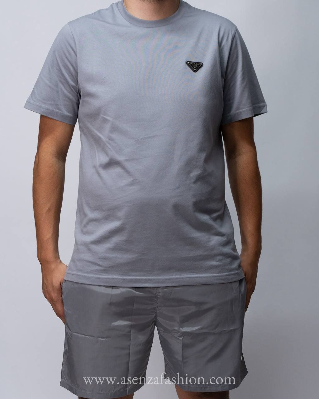 Prada shirt grijs