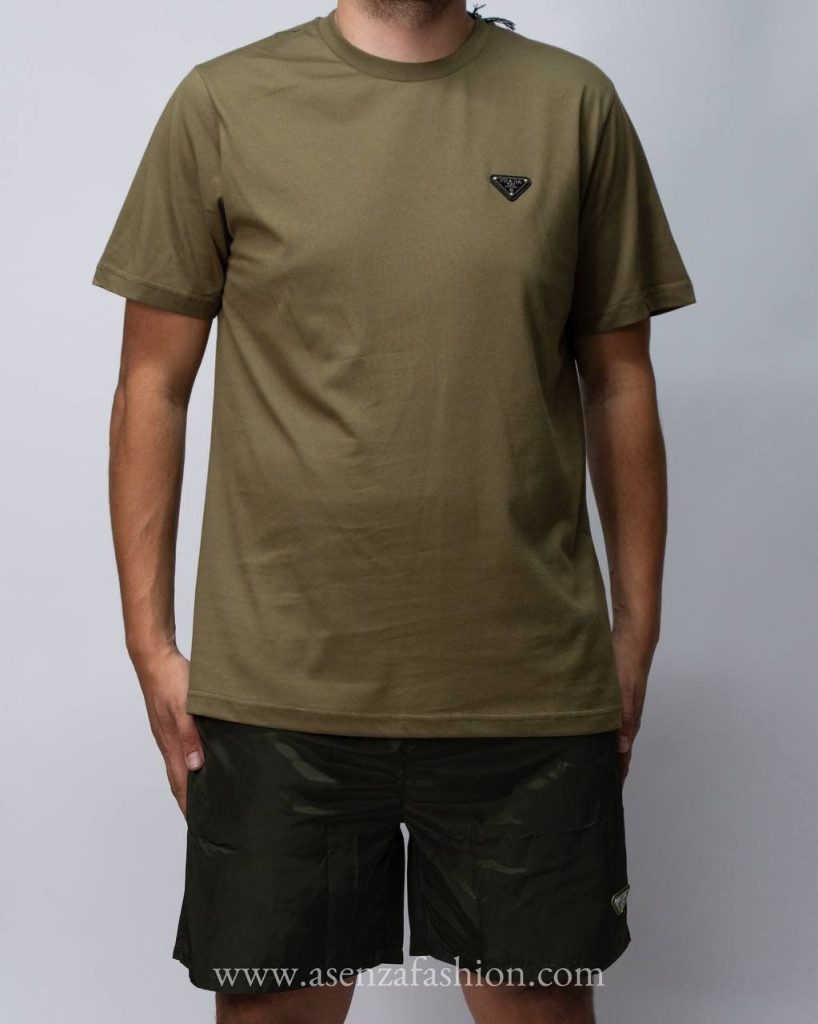 Prada shirt groen