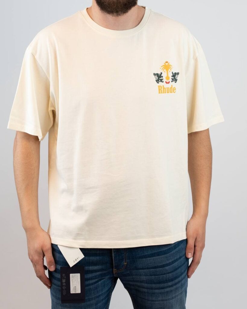 Rhude t-shirt crème