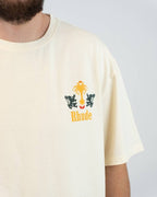 Rhude t-shirt crème
