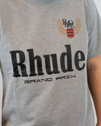 Rhude t-shirt grijs