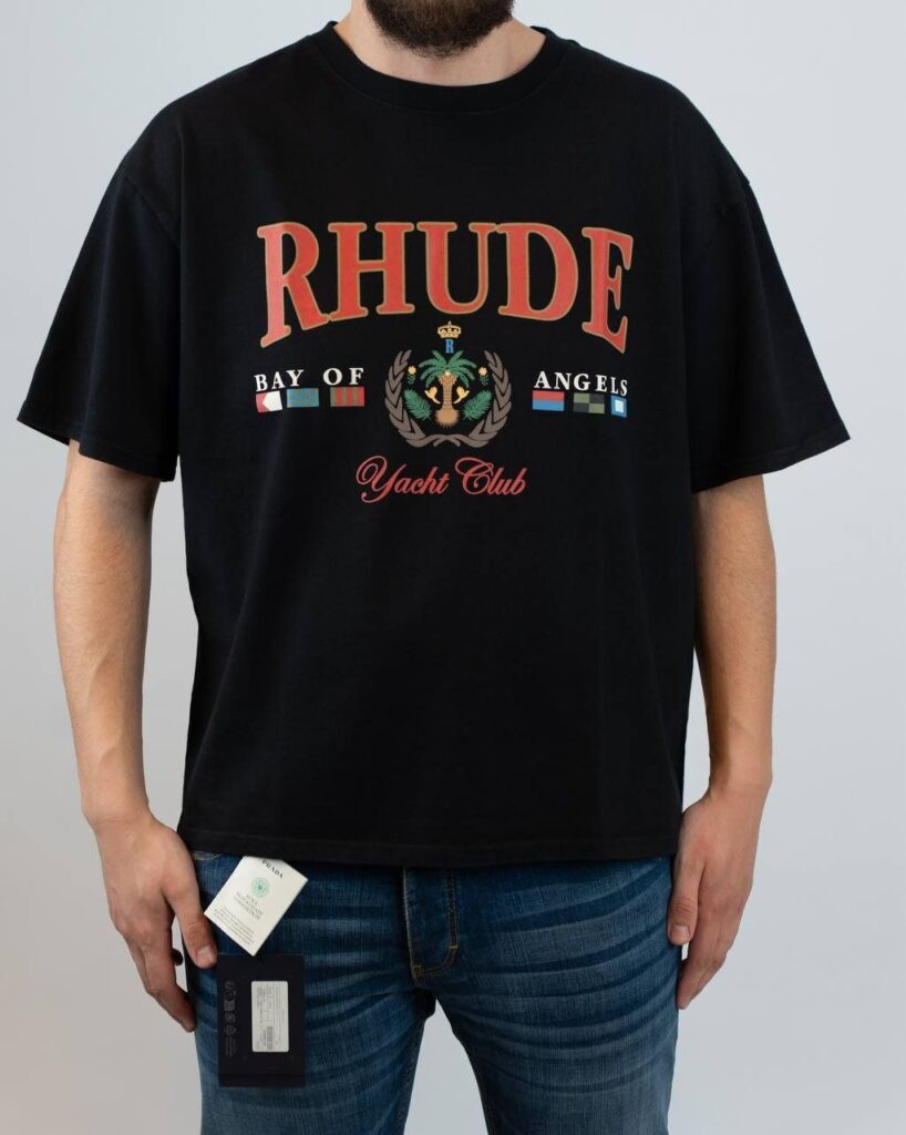 Rhude t-shirt zwart