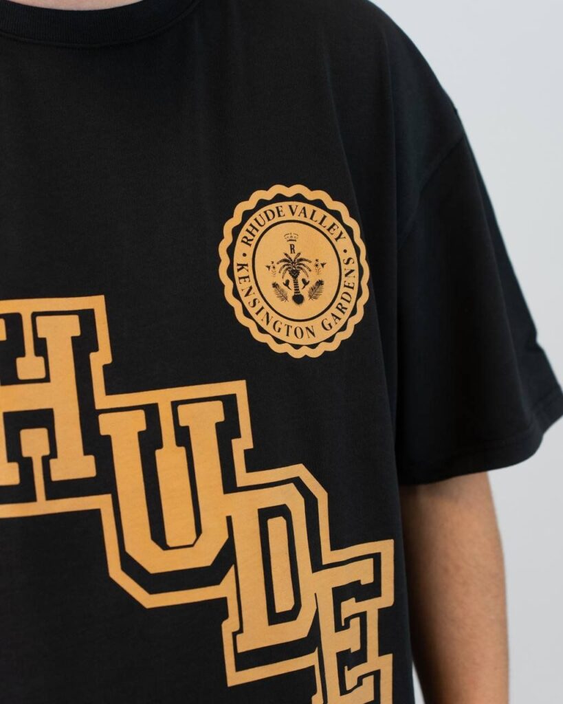 Rhude t-shirt zwart