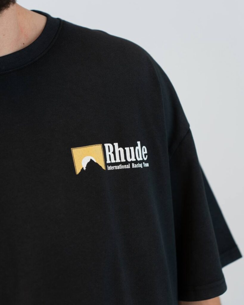 Rhude t-shirt zwart