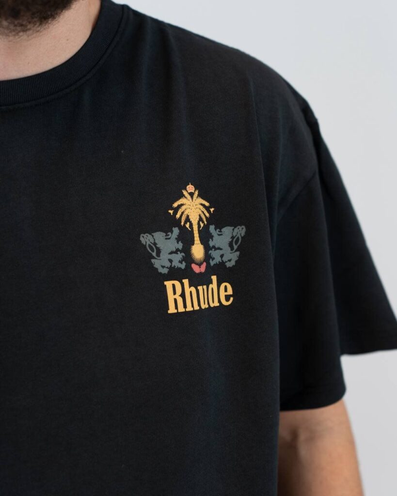 Rhude t-shirt zwart