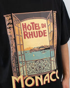 rhude t shirt zwart