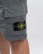 Stone island cargo korte broek donker grijs
